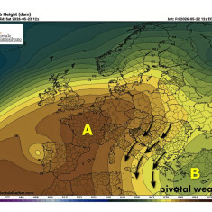 Nel fine settimana, sole, aumento temperature e ventilato