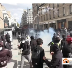 Francia/proteste studenti fuori controllo: coprifuoco in alcune zone.