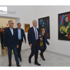 Atri inaugura la Pinacoteca Gigino Falconi: 76 opere donate alla città