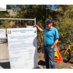 Pista ciclabile naturale del Gran Sasso, 56 km di viabilità alternativa.