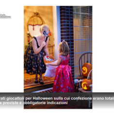 Halloween. Teramo, sequestro di 400 articoli per bambini e sanzioni non conformi alle regole standard