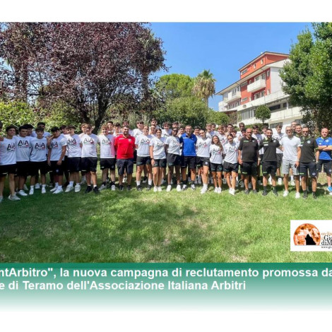L’AIA Teramo entra nelle scuole: al via la campagna 