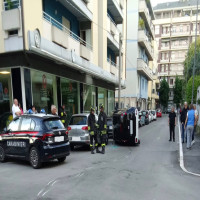 Pescara incidente in via
