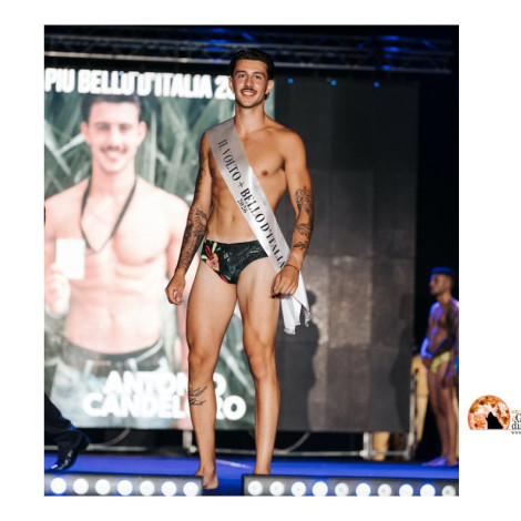 Mister Italia, ad un ragazzo di Montesilvano fascia 
