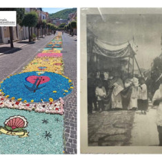 Casoli e l'infiorata: una storia di 80 anni.