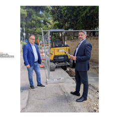 Lavori in via Sarca: nuovo acquedotto per potenziare la rete idrica di Montesilvano