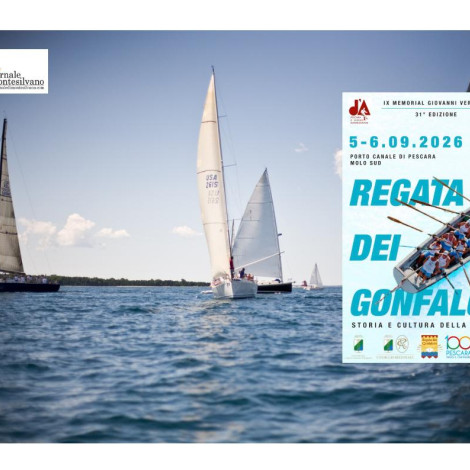 Pescara. Torna la Regata dei Gonfaloni con la 31esima edizione