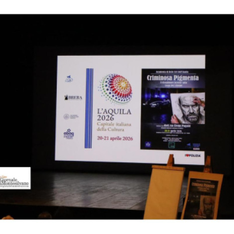 “Criminosa Pigmenta”, L’Aquila laboratorio nazionale tra arte e investigazioni: oltre 100 partecipanti