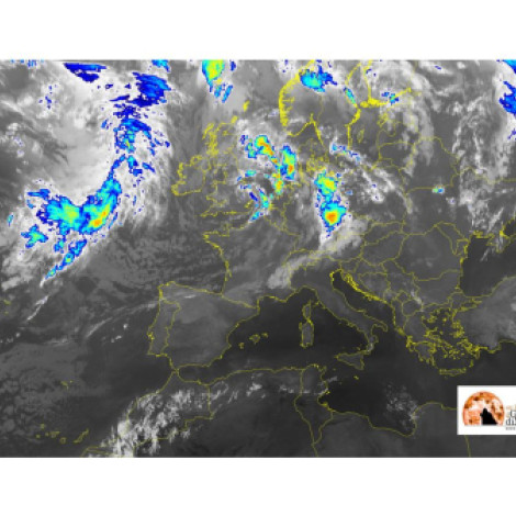 Nuovo anticiclone africano in arrivo venerdì, aumento delle temperature fino a domenica.