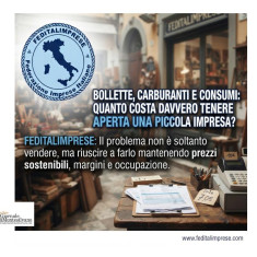 Caro-bollette e consumi al palo. Quanto costa oggi tenere aperta una piccola impresa in Italia?
