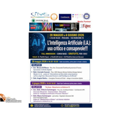 L’Intelligenza Artificiale: uso critico e consapevole