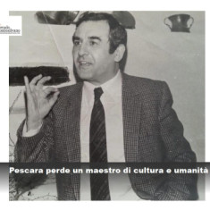 Nicola Venosa, il professore che insegnava la vita. Pescara perde un maestro di cultura e umanità