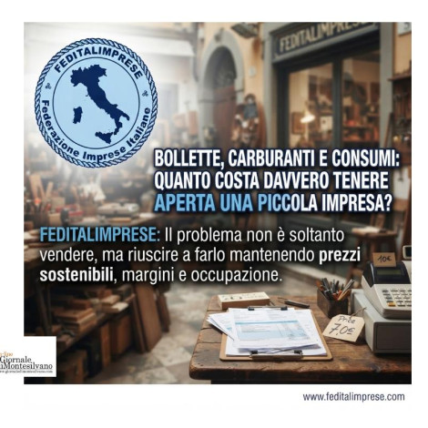 Caro-bollette e consumi al palo. Quanto costa oggi tenere aperta una piccola impresa in Italia?
