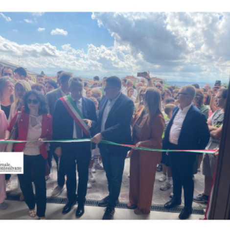 Atri. Inaugurata la nuova scuola nel centro storico per 450 studenti.