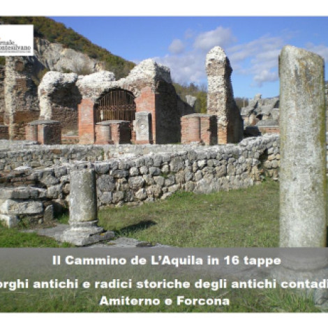 Nasce il Cammino de L'Aquila, 96 km, a piedi in 16 tappe