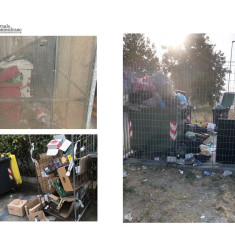 Pescara/zona Tribunale-Università: rifiuti non ritirati da giorni