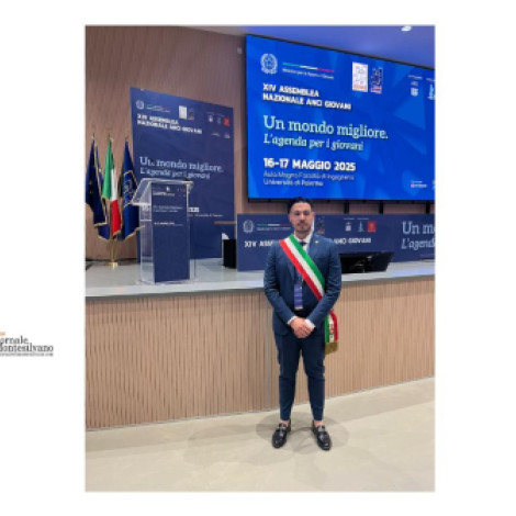 ANCI Giovani Abruzzo, Vincenzo D'Ercole, è stato nominato vicecoordinatore vicario