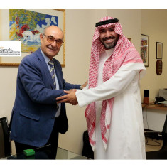 La “d’Annunzio” incontra i vertici della Saudi Swimming Federation