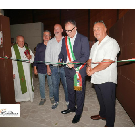 Montesilvano Colle, inaugurazione Auditorium “Luigi Sciarretta”, ristrutturazione di 400.000 euro