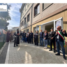 Manoppello, apre la nuova mensa di via Santa Vittoria con il canto dei bambini