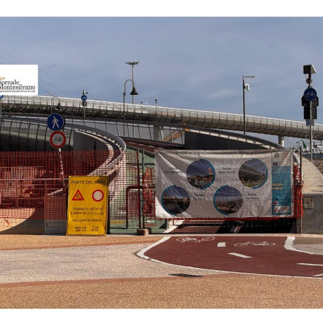 Pescara. Lavori sul Ponte del Mare, chiuso nei giorni feriali