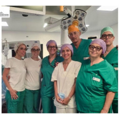 Oculistica dell’Ospedale di Pescara, eseguito complesso intervento di ricostruzione oculare
