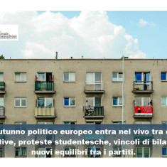 Tra case, conti e coalizioni: l’autunno politico europeo e italiano