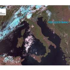 Possibili precipitazioni sparse, in graduale estensione verso il Teramano, il Pescarese e il Chietino.