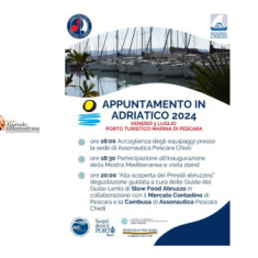 In arrivo al Marina di Pescara la flotta di “Appuntamento in Adriatico”