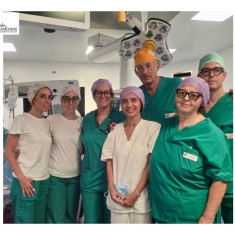 Oculistica dell’Ospedale di Pescara, eseguito complesso intervento di ricostruzione oculare