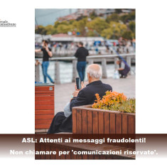 Pescara Cup. ASL mette in guardia: attenti ai messaggi fraudolenti! Non chiamare per 'comunicazioni riservate'.