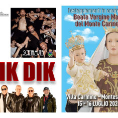 Montesilvano, inizia oggi la festa di Villa Carmine. Programma religioso, Scena Muta e i Dik Dik