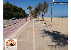 Montesilvano/JBP. La sabbia sulla strada diventa rifiuto per legge