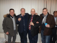 Donato Firoiti insieme ai responsabili di Montesilvano