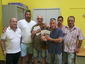 Nella foto, PIgnoli, Pupik e gli ex lavoratori Attiva