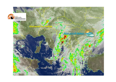 Masse d'aria fredda sull'Adriatico centrale in nottata