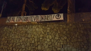 Lanciano, striscioni del Blocco Studentesco: No al contributo volontario