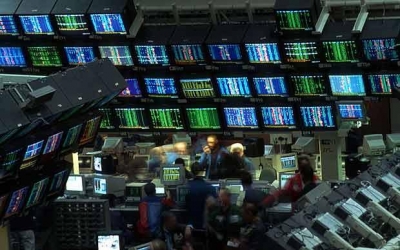 Borse partono piano poi tutte in rosso