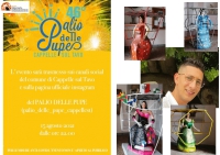 Paride Di Febo tra le Pupe del Palio
