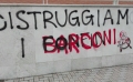 la scritta pubblicata da Forconi