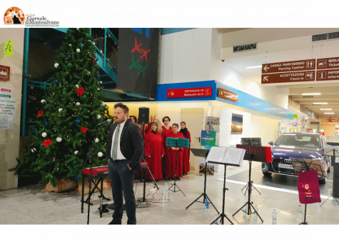 Vino e gospel in Abruzzo Airport "per allietare il passaggio dei viaggiatori"