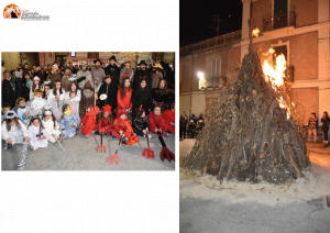 Villa Santa Maria, i ragazzi portano in scena la rappresentazione del Sant’Antonio Abate