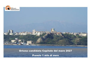 Ortona candidata a Capitale del mare 2027