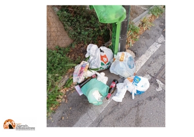 Pescara: degrado ambientale in via Punta Penna.