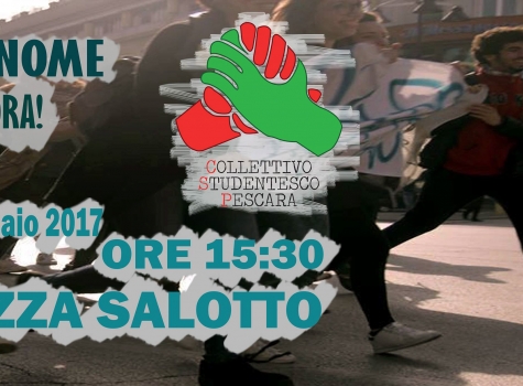Pescara, studenti in Piazza per il diritto allo studio: “Non in nostro nome”