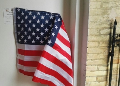 Giulianova. Targa in memoria del soldato USA Antonio Del Sordo