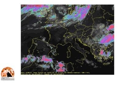 Temporali e aumento delle temperature