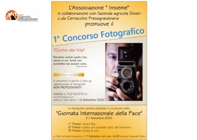 Fresagrandinaria, CH, 'Occhio alla vita', concorso fotografico. Aperte le iscrizioni