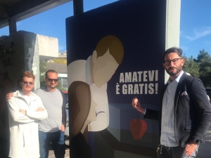 Montesilvano. 'Amatevi è gratis' torna al suo posto