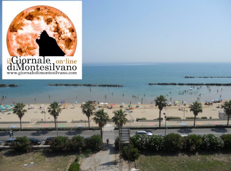La spiaggia vista da Stella Maris